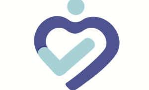 Logo of the AED Checker application powered by TrailBlazers.